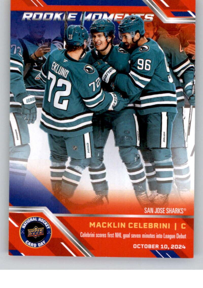 Amazon.com: 2024-25 Upper Deck National Hockey Card Day Base #NHCD